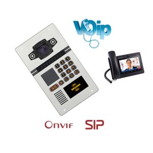 SIP IP Android IOS APP Remote Control Video Door Phone For Apartments