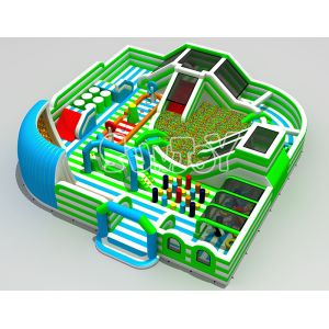 China Fashion Design Inflatable Bounce Park OEM Service Available Durable on sale