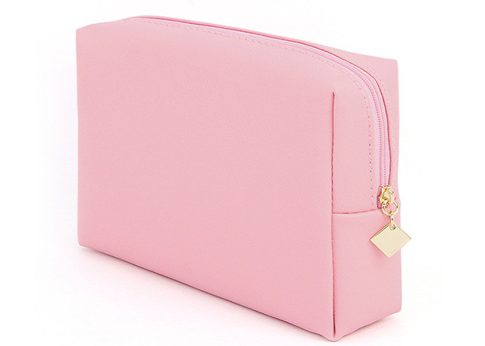 Simple And Bueatiful Zippered Cosmetic Bag Pouch For Lady Travelling
