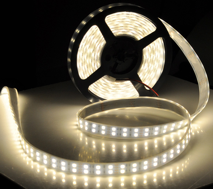 KooSion Double Row SMD 5050 LED Flexible Strip 120 LEDs/m 5m/roll 12V DC