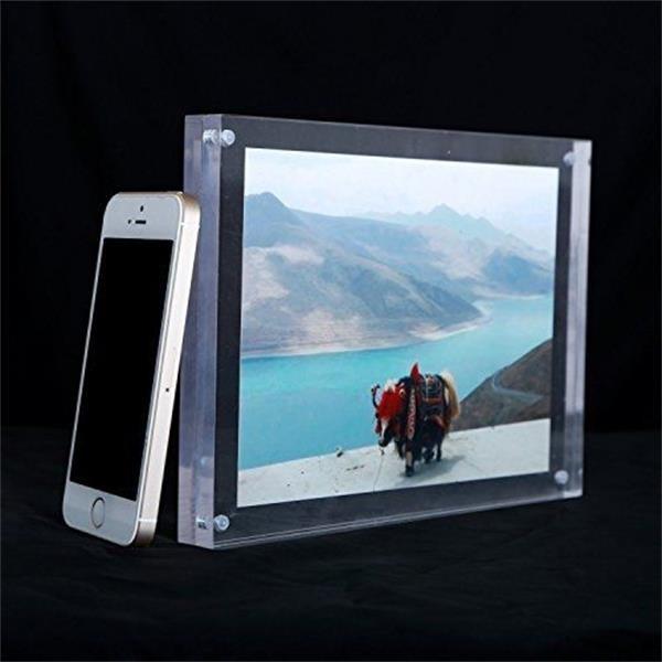 clear acrylic photo frame business gift use acrylic block frame