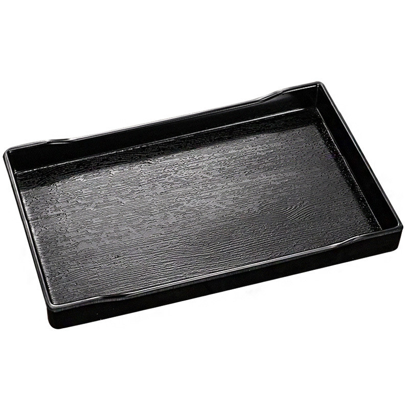 100% Melamine Rectangle Serving Tray Hotel Guest Room Supplies