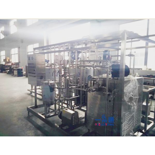 Quality PLC Control Mango Juice Pasteurizer Machine,Tubular Milk Pasteurisation Machine for sale