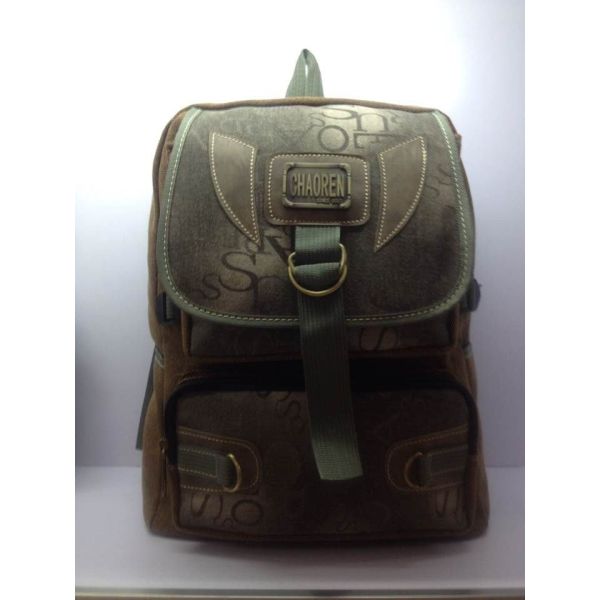 Quality Fashion canvas backpack for sale