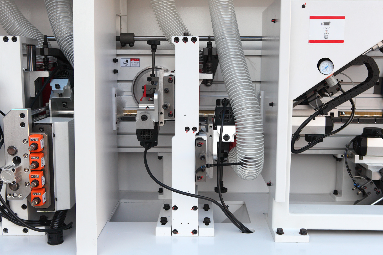 Automatic Linear Pvc Edge Banding Machine For Sale 0.4mm To 3mm Thickness