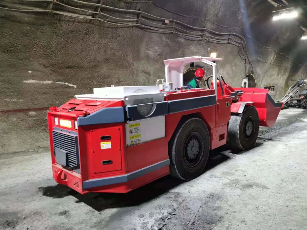 Cost Effective High Efficiency Electric Mining Machinery Battery LHD 14ton 6m&sup3; Underground Mine Loader
