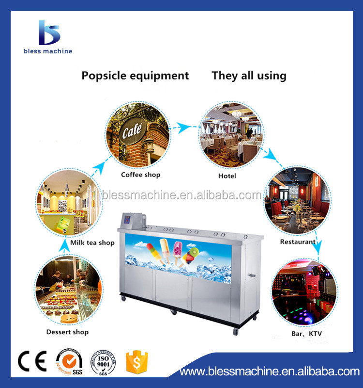 Popsicle Machine with 304 Stainless Steel Material and Large Capacity