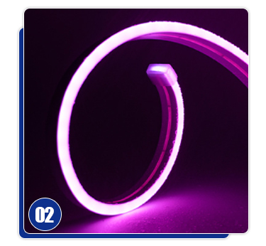 High Voltage Brightness Flexible Bande Luces Tape Led Strip Lights with Custom Size PVC