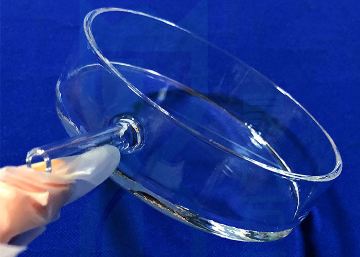 Customized Fused Morse 6.5 Quartz Lab Glassware