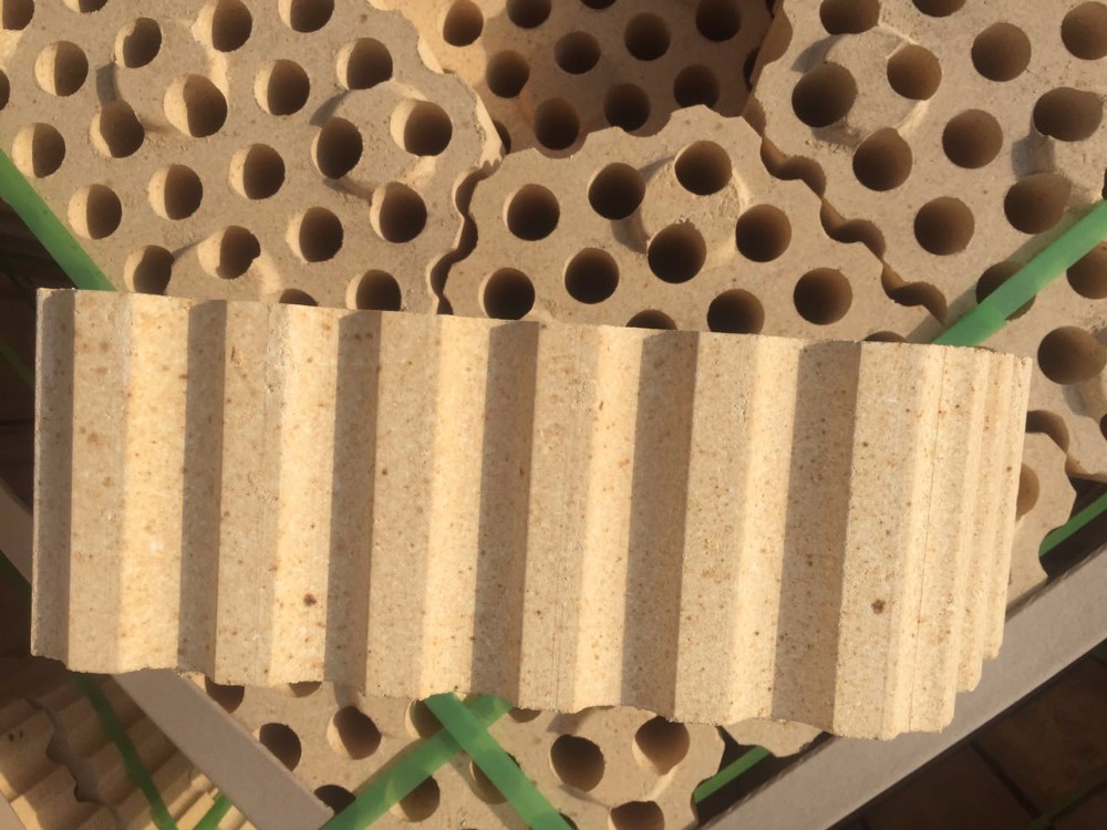 Yellow High Alumina Bubble Bricks for Industrial Ceramics Machine Pressed Refractory