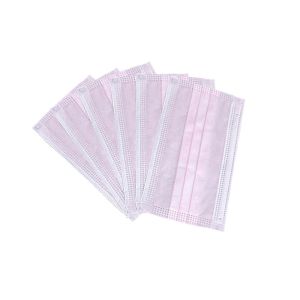 Non Irritating 50 Pcs Disposable Earloop Respirator Mask
