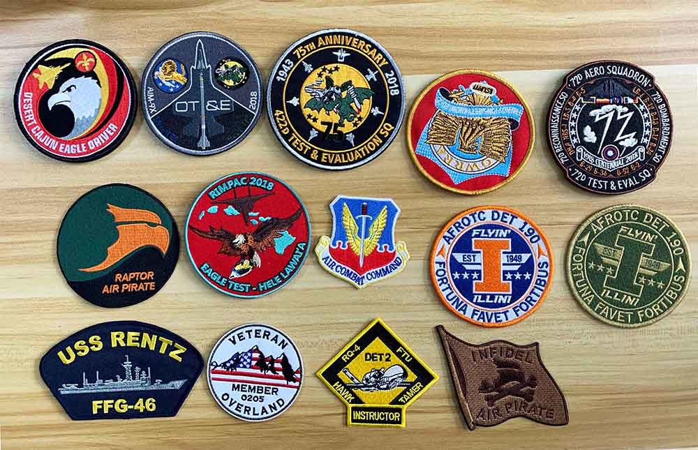 Anime Movie 100% Embroidered Iron On Patches For Clothing And Hats Custom Badges