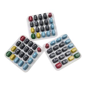  Customized P+R Silicone Conductive Keypads For Diverse Applications Manufactures