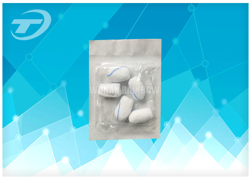 Soft Cotton Medical Gauze Balls For Surgery , Sterile Cotton Balls