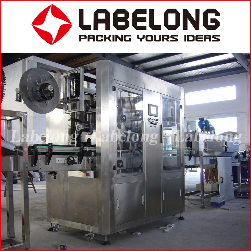 PLC Control Bottle Sticker Labeling Machine 4160*2690*2250MM High Accuracy