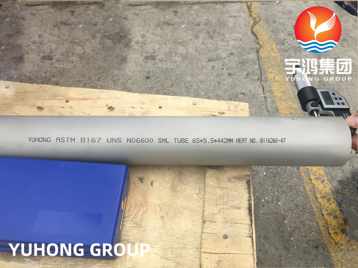 NICKEL ALLOY SEAMLESS TUBE INCONEL Inconel 600 / Alloy 600 / UNS N06600 PIPE ASME SB167