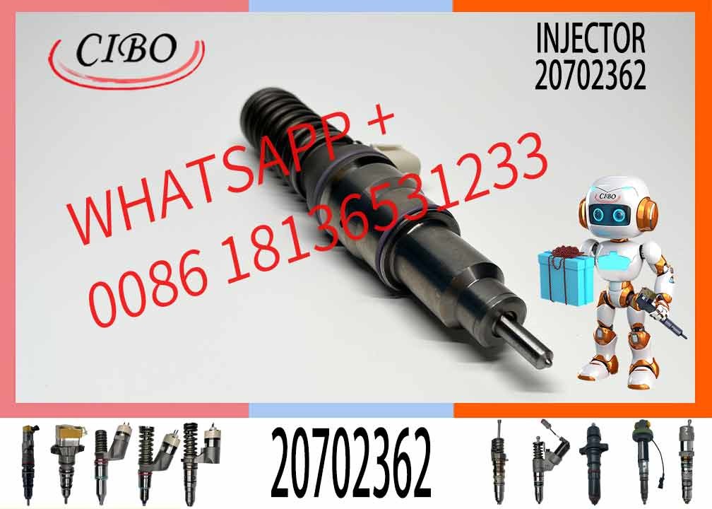 Injector 20702362 Mp7 MP8 Truck Parts 20547351 20708597 20747787 Engine Common Diesel Rail Fuel Injector