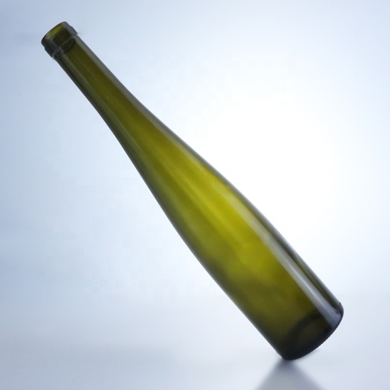 520ml/700ml Elegant Antique Green Glass Bottle for Whisky Vodka Tequila Gin Rum