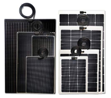 Anti Slippery Walkable Solar Panel Semi Rigid 150w Monocrystalline Solar Panel