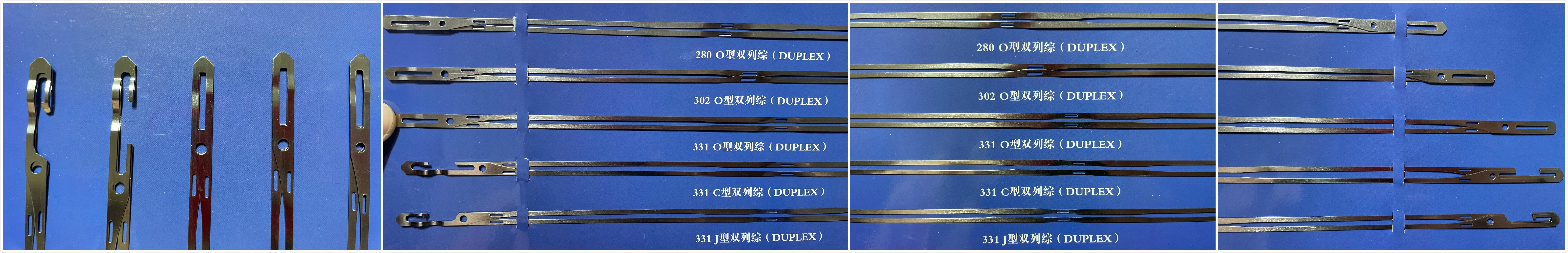 C J Type Weaving Healds Wire Stainless Steel Picanol Airjet Loom Spare Parts