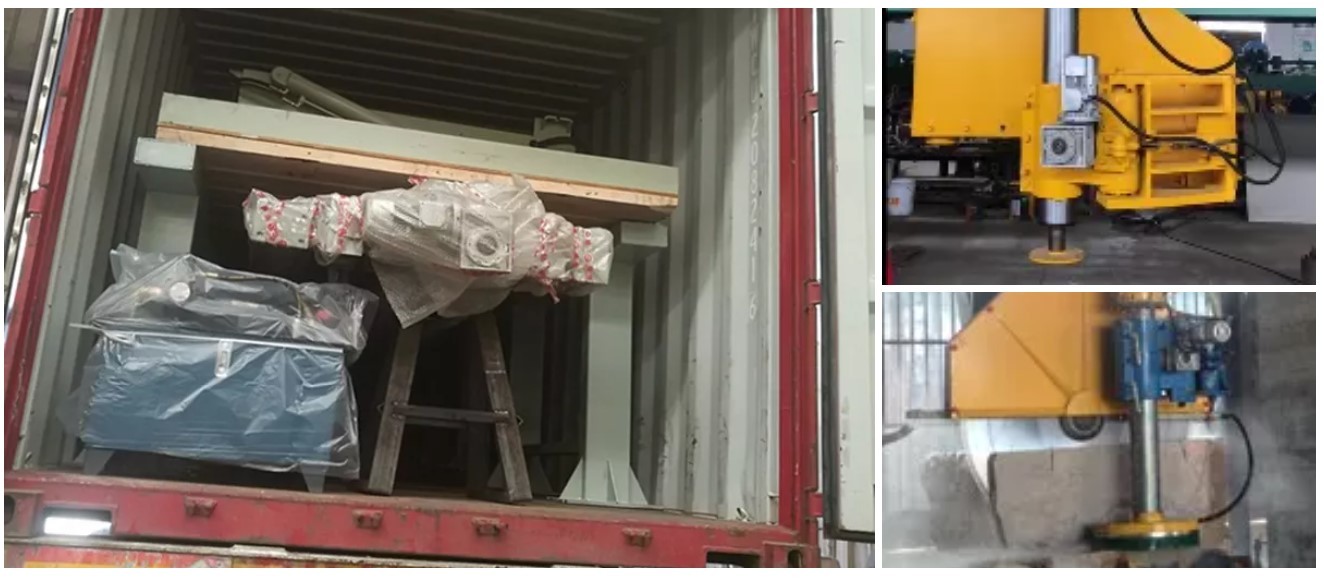 Two Ways Block Cutting Machine