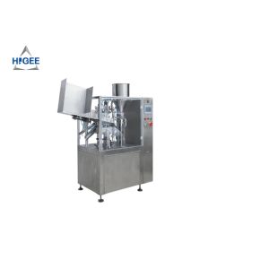 Manual Toothpaste Tube Filling Machine Convenient With Plc Control System