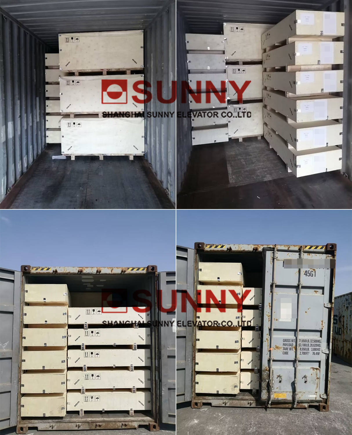 Automatic 2 Panel Elevator Door Operator Lift Control System with elevator parts