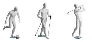  Different posts Sport or Athletic Male Mannequins 3D Printing Service With Eco-Friendly Material Manufactures