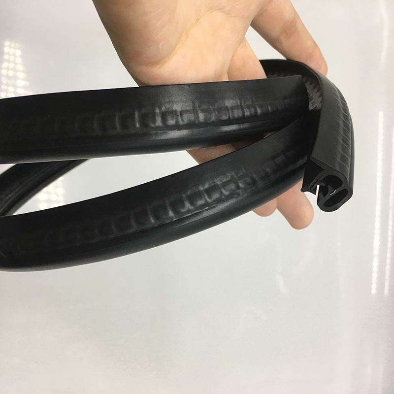 Steelness Insert Car Door Edge Protection Strip Rubber Strip Seals with Shore A 65 Hardness