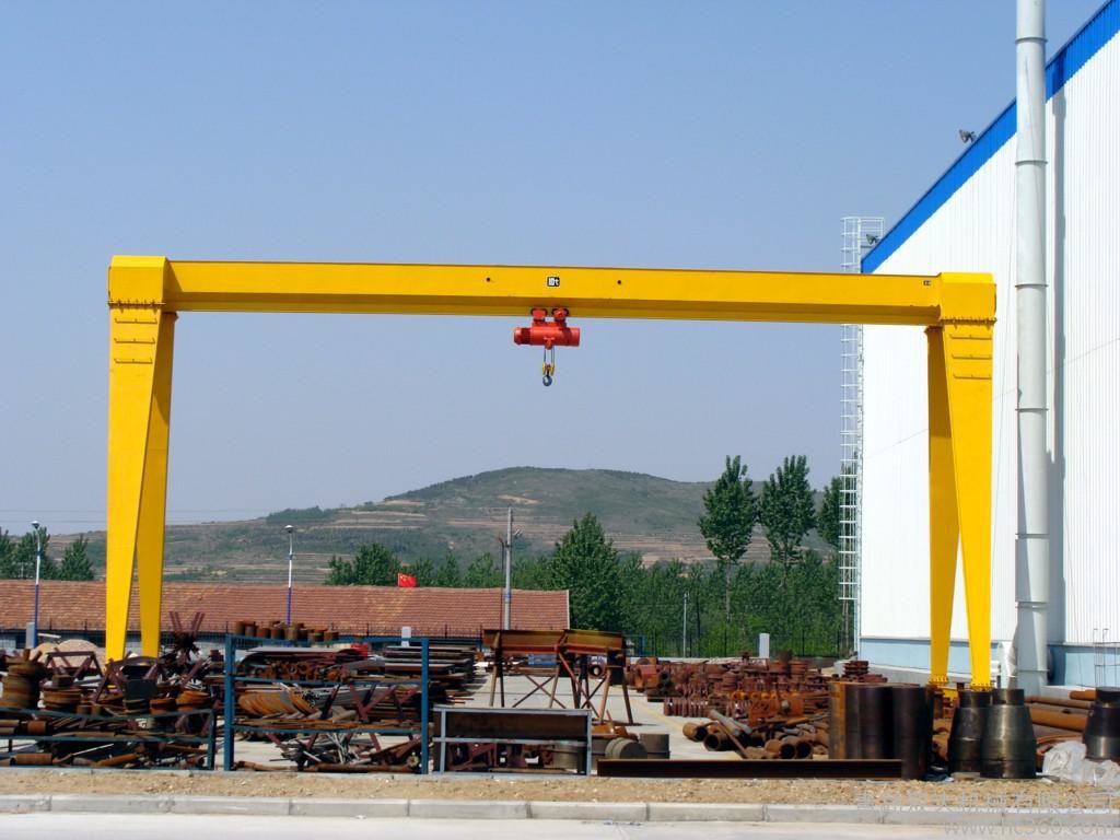32t CD Hoist Overhead Crane Single Girder Dual Speed Motor / Frequency Conversion Motor