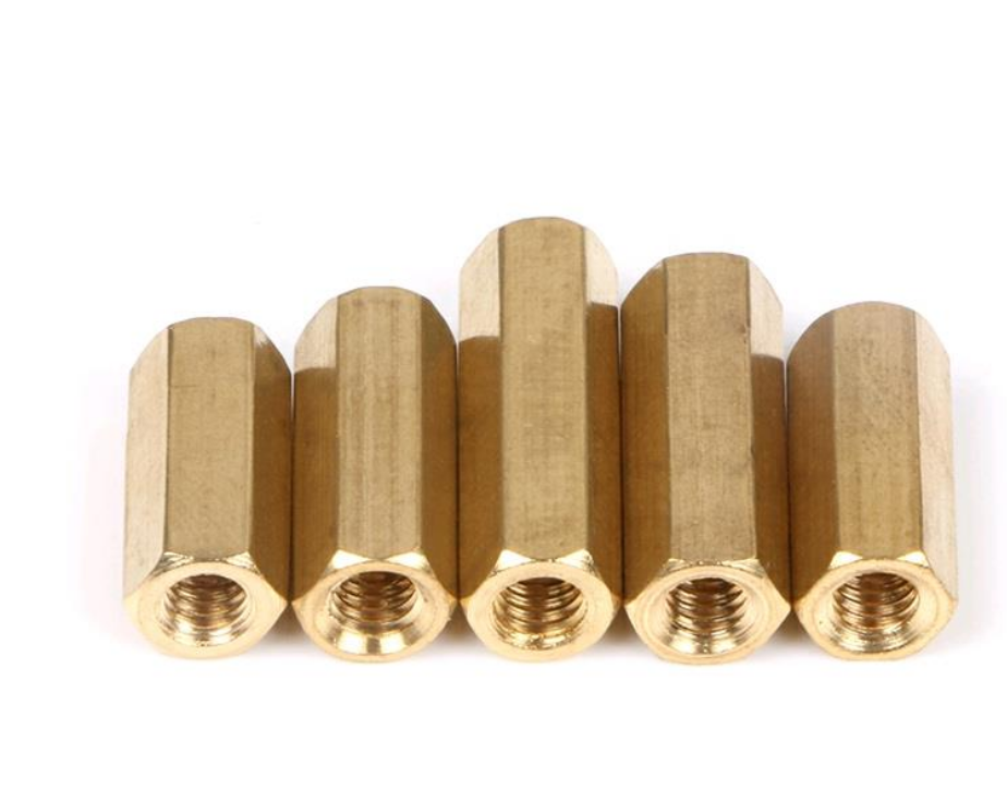 DIN Standard Plain Zinc Galvanized Hexagon Long Nut M5-120 for Connector Nut Connection