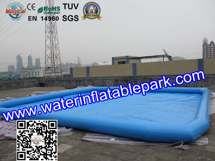 Large Square Inflatable Water Pool Outdoor Toys / Inflatable Swimming Pools