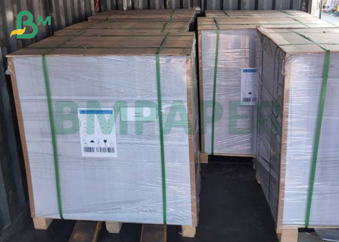 0.8mm To 3mm Thick Cardboard White Laminated Grey Back Duplex Board Sheets