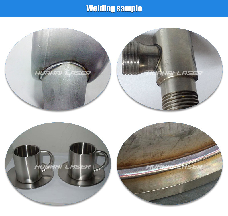 No Consumable Handheld Laser Welder Fiber Laser Source Low Power Consumption
