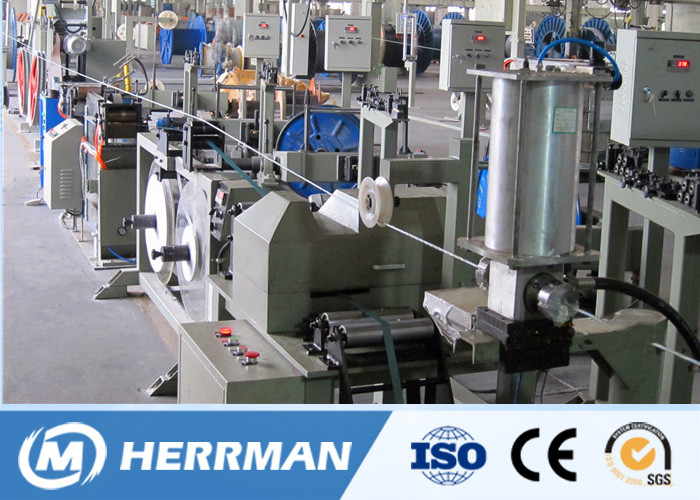 Optical Fiber Cable Sheathing Line For Armoured Cable Core Inner / Outer Sheathing