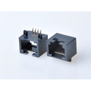 China HULYN,RJ45 Modular Jack Connector, Unshielded RJ45 Modular Jack Connector, Through Hole Type, Side Entry on sale