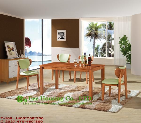 Solid Wood Dining Chairs,Solid Wood Dinning Table Furniture With Chairs/Home