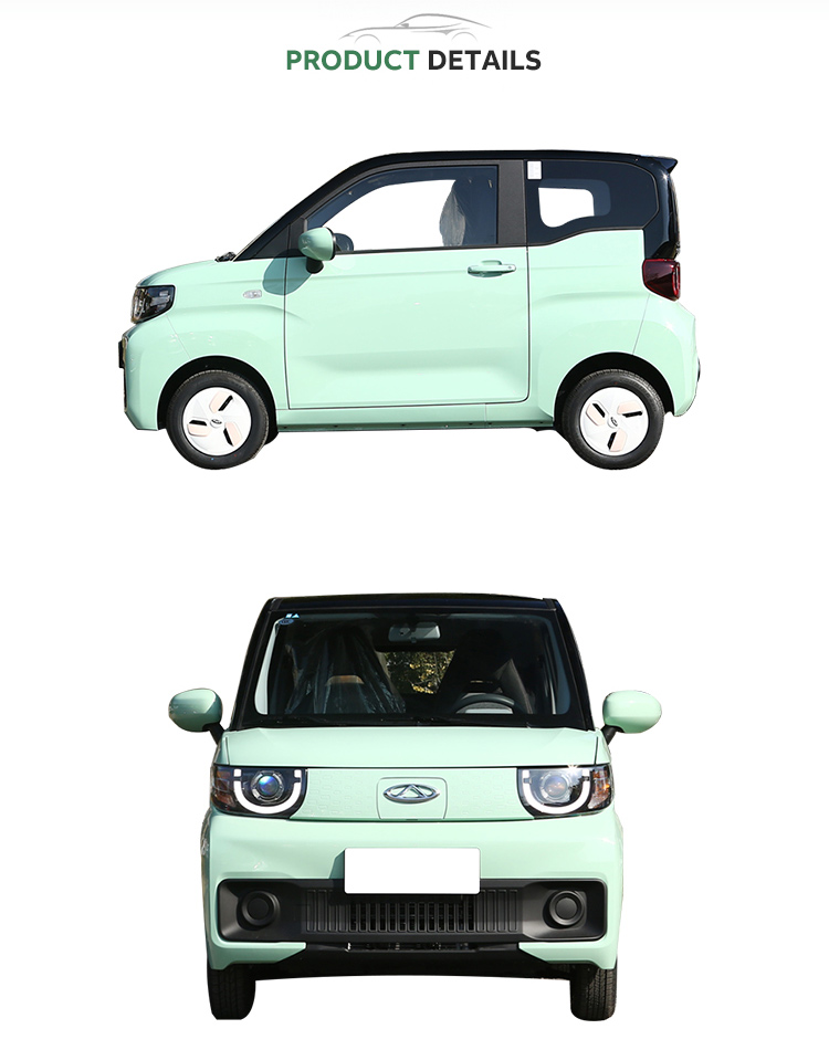 Chery QQ Ice Cream 's Most Popular Speed EV for Adults and Families 20kW Maximum Power