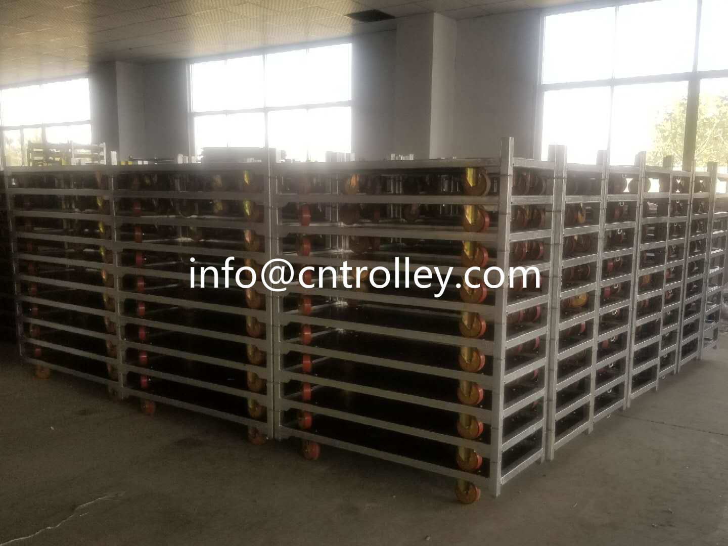 Horticulture Danish Flower Trolley Flower Seedling Cart 1350*565*1900mm