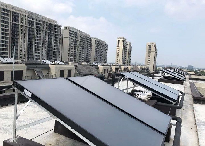 flat plate compact solar water heater 4， flat plate water heater
