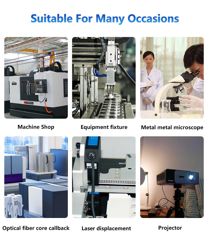 Cross Guide Rail Type Optical Fine Adjustment Z Axis Manual Lifting Platform