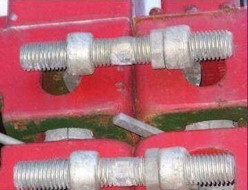 M.B.L Tension 500KN Container Bridge Fitting Container Lashing Parts Adjustable 260mm 380mm