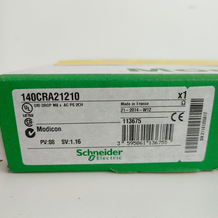  140CRA21210 Schneider Electric Modicon Quantum DIO Drop Interface Manufactures