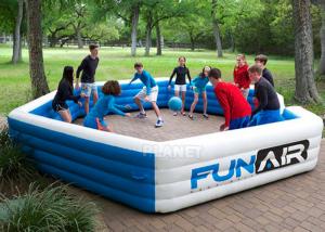  Funny Portable Interactive Inflatable Gaga Ball Pit / Inflatable Gaga Ball Court For Kids Outdoor Games Manufactures