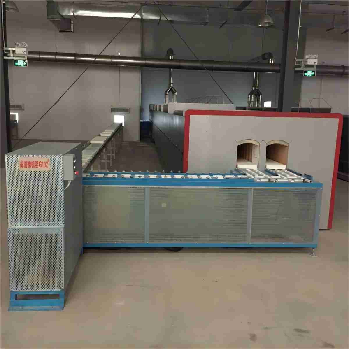 Alumina Calcination Pusher Kiln Customized Automatic Continuous Sintering Gas
