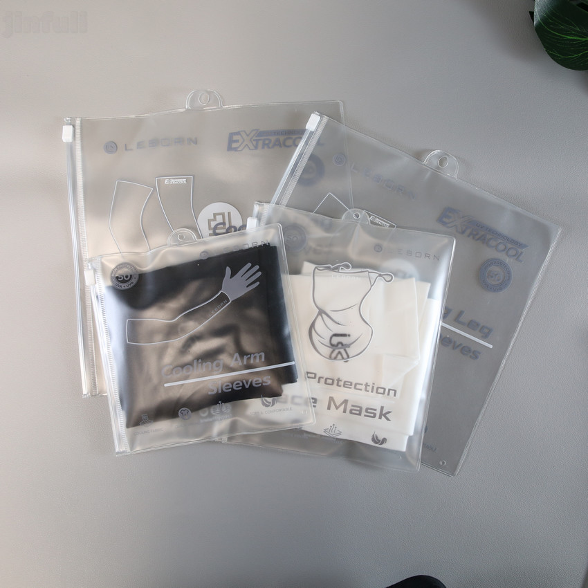 Custom Size Zipper Top Plastic Bags for Ellesse Tracksuits and Beyond