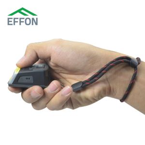 1D 2D Mini Bluetooth Wireless Barcode Scanner Wearable Outside Waterproof