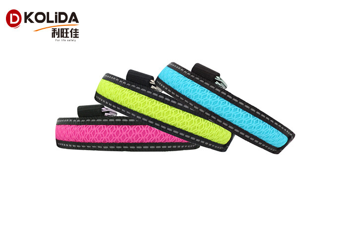 Size S / M / L Light Up Dog Collar LED Nylon Chain Choke Training Leashes