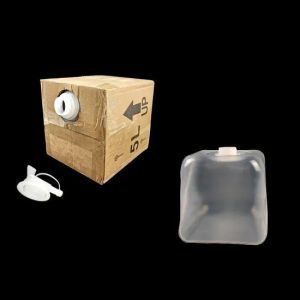 Laboratory 5L Plastic LDPE Cubitainers Liquid Collapsible Container Ultrasound