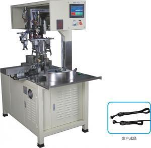  Double Cable Tie Wire Wrapping Machine , 1700pcs/hour Cable Winding Machine Manufactures
